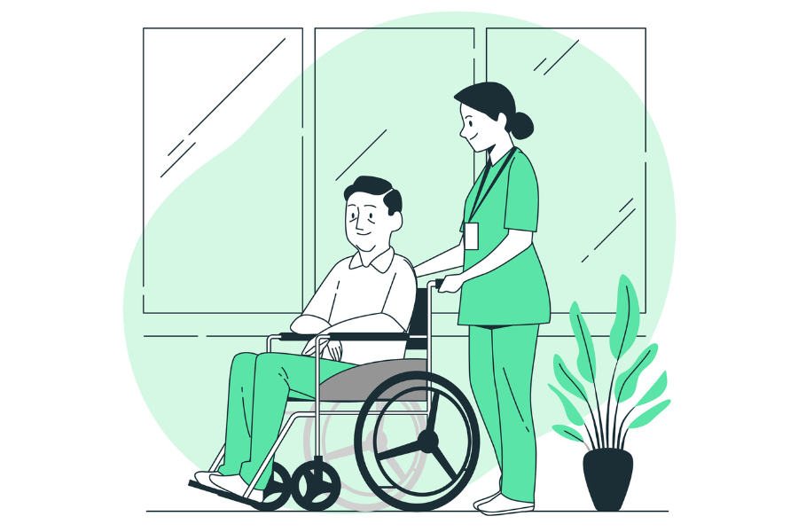 Treatment of Disabled Patients