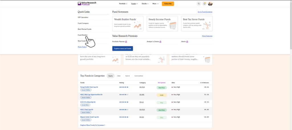 Select_Fund_Monitor