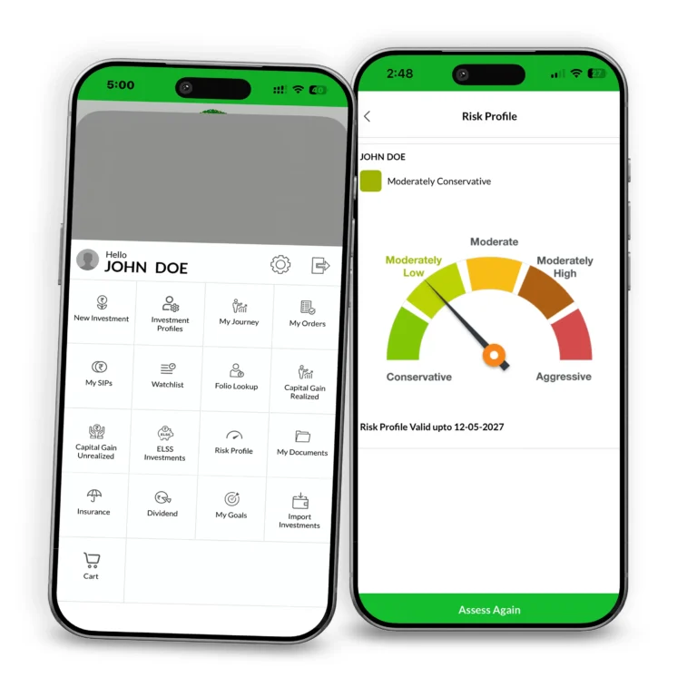 Dhanvantree App - Risk Profiling