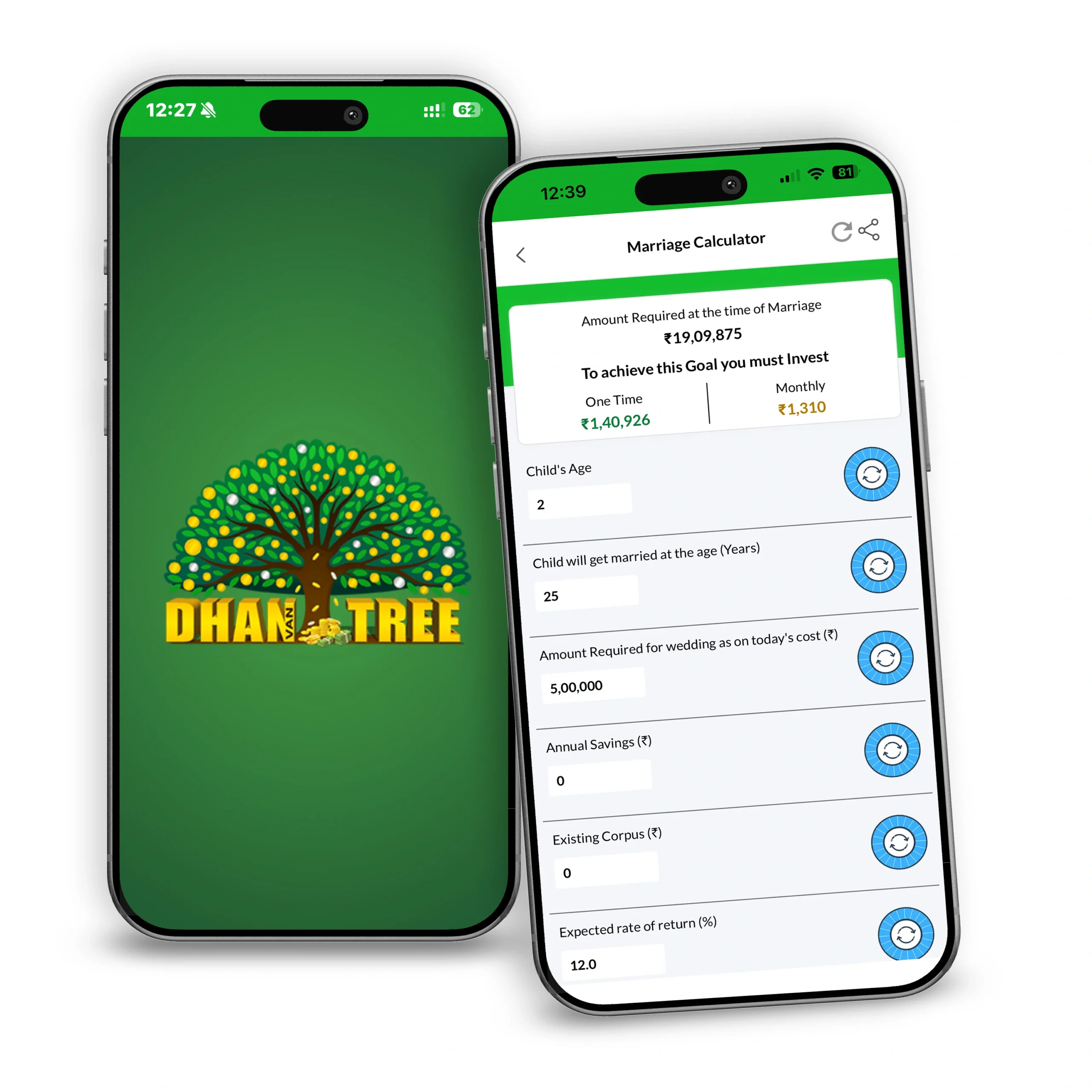 Dhanvantree App - Marriage Calculator